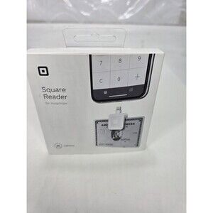 Square Credit  Debit Card Reader for Magstripe (with Lightning Connector)